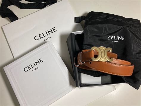 celine 皮帶 尺寸|Celine.